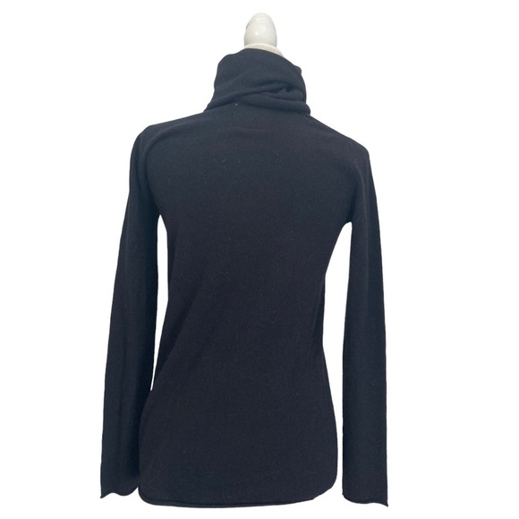 J. Patricia Copenhagen Cashmere Foldover Turtleneck Long Sleeve Sweater - Picture 4 of 8